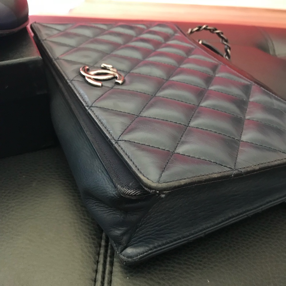 Authentic Chanel flap bag